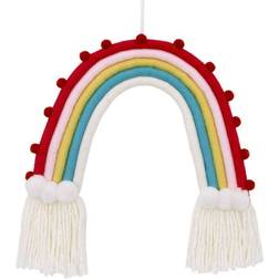Little Love by NoJo Rainbow Tapestry Yarn Wall Decor 25.4x31.1cm
