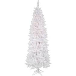 Vickerman 7.5-ft. Pre-Lit Sparkle White Pencil Artificial Christmas Tree