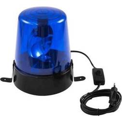 Eurolite LED (monochrome) Rotating police beacon Blue No. of bulbs: 1