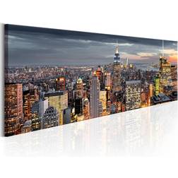 Canvas Sleepless in the City 135x45 Tavla