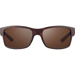 Revo RE 1027 Crawler Polarized Sköldpaddemönstradeshell Solglasögon - Män