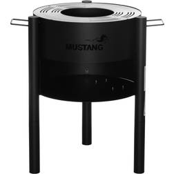 Mustang Eldstad/lägereld utomhusbruk Oakdale, 86x67x60/90cm, multigrill-kompatibel