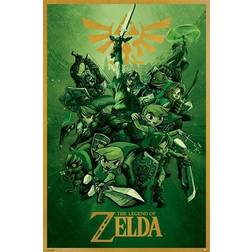 Pyramid International The Legend of Zelda Link Poster 60x90cm