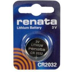 Renata Batteri CR2032 B1 3V litium 235MAH