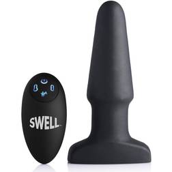 Swell Inflatable Vibrating Silicone Butt Plug