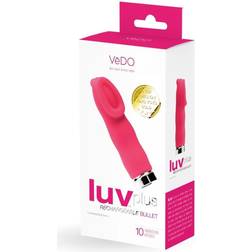VeDO Luv Plus Rechargeable Mini Vibe Hot in Bed Pink in stock