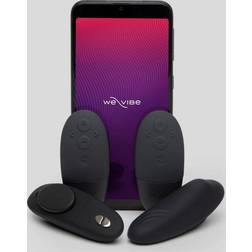 We-Vibe Tease Us Ensemble avec Moxie Vibromasseur pour Culotte Noir