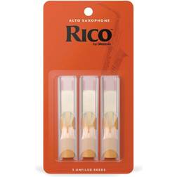 Rico Alto Sax Reeds, Strength 1.5, 3-pack