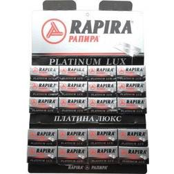 Rapira Platinum Lux Dubbeleggade Rakblad 100-pack