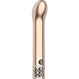 Shots Toys Royal Gems: Jewel, 10 Speed Rechargeable Bullet, rosé