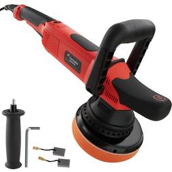 tectake Poleringsmaskine Excenter K7250 3 dele