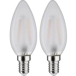 Paulmann LED-Kerze E14 3W 2.700K matt 2er-Pack