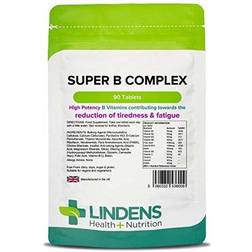 Lindens Super Vitamin B Complex Tabs 90