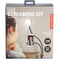 Kikkerland 2-i-1 Live Streaming Kit Telefonholder