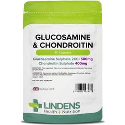 Lindens Glucosamine & Chondroitin 500/400 Capsules 60