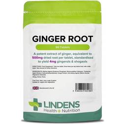 Lindens Ginger Root 500Mg Tablets 90 90 Stk.