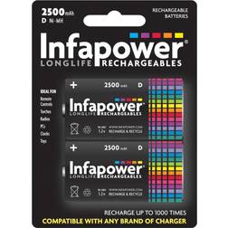 Infapower B006 D 2600mah Rechargeable Battery Nickel-metal Hydride (nimh)