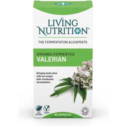 Living Nutrition Organic Fermented Valerian, 60 Capsules 60 pcs