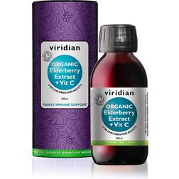 Viridian Organic Elderberry Liquid, 100ml