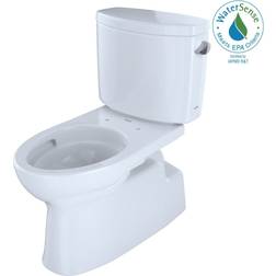 Toto Vespin II Two-Piece Elongated Toilet with 1.28 GPF Single Flush with Right Hand Trip Lever, CST474CEFRG#01