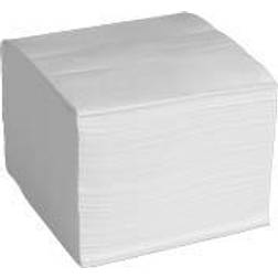 Papstar Serviettes, 3 couches pliage 1/4 33 cm x 33 cm blanc