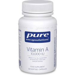 Pure Encapsulations Vitamin A 10,000Iu Capsules 120