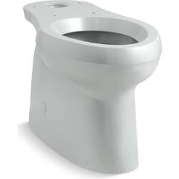 Kohler Cimarron 16.5 in. Elongated Toilet Bowl Only in Ice Grey