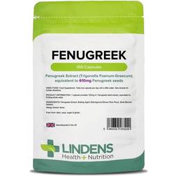 Lindens Fenugreek 610Mg Capsules 100