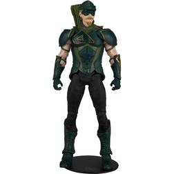 McFarlane DC Comics Injustice 2 Green Arrow Page Punchers 7-Inch Scale Action Figure with Injustice Comic Book