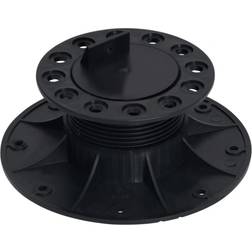 vidaXL Justerbara fötter för altangolv 10 st 60-88 mm