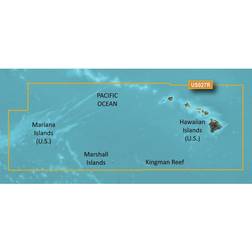 Garmin BlueChart g2 Vision VUS027R Hawaiian Islands Mariana Islands microSD/SD