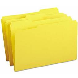 Smead Colored File Folders, 1/3-cut Tabs: