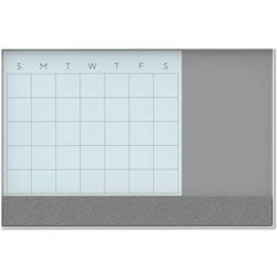 Brands 3n1 Magnetic Glass Dry Erase Combo