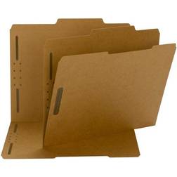 Smeadï¿½ Kraft Reinforced Tab Fastener Folders, 3/4"