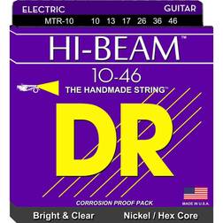 DR Strings MTR10 Hi-Beam Nickel Medium Electric Guitar Strings