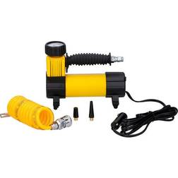 Dunlop Mini Compresseur 12V 3 Adaptateurs Inclus