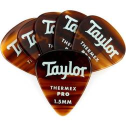 Taylor Premium 351 Thermex Pro Guitar Picks Tortoise Shell-1.50mm 6-PK