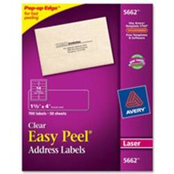 Avery Clear Easy Peel Mailing Labels