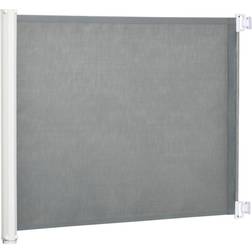 Pawhut Retractable Pet Safety Gate 115cm Grey