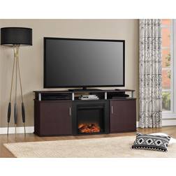 Altra Carson Fireplace TV Stand, Black