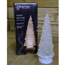 Premier Battery Operated Water Spinner Xmas Tree Warm White LEDs Christmas Tree