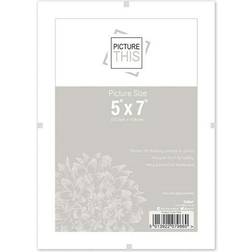 The Home Fusion Company Perspex Plastic Clip Photo Frame 12.7x17.8cm