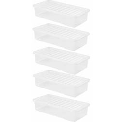 Wham Plastic Clear 42l Storage Box