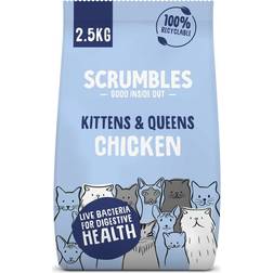Scrumbles Kittens & Queens Chicken Dry Cat Food