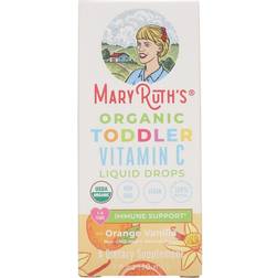 MaryRuth Organics Toddler Vitamin C Liquid Drops 1-3 Years Orange Vanilla 1 fl oz (30 ml)