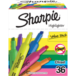 Sharpie Tank Highlighters, Chisel Tip, Assorted Inks, 36/Box (2133496) Assorted