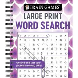 Large Print Word Search (Brain Games)