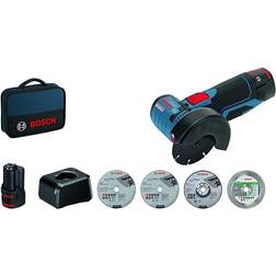 Bosch GWS 12V-76 (2x2.0Ah)