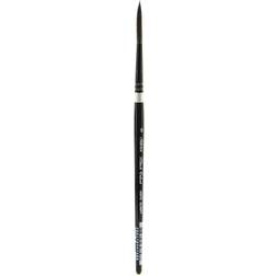 Silver Brush Limited Black Velvet Series Brushes 8 script liner 3007S