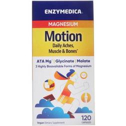 Enzymedica Magnesium Motion 120 Kapsler 120 stk